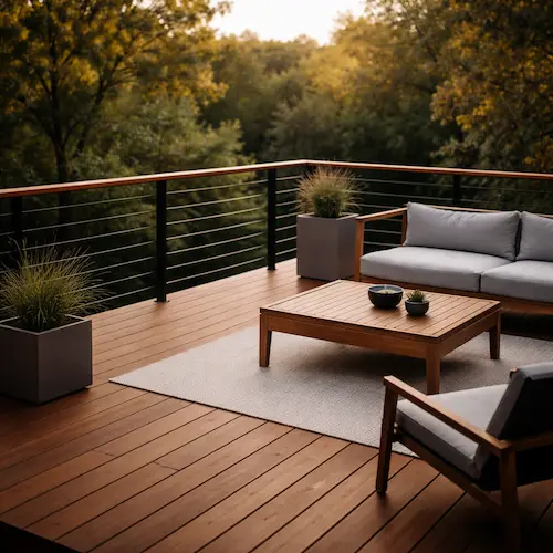 After full deck restoration in Waco TX